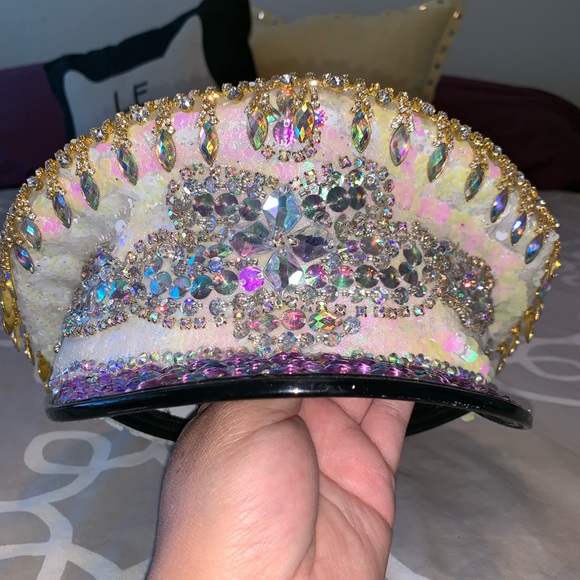 Spectacular Blinged out Festival hat. - Picture 5 of 7